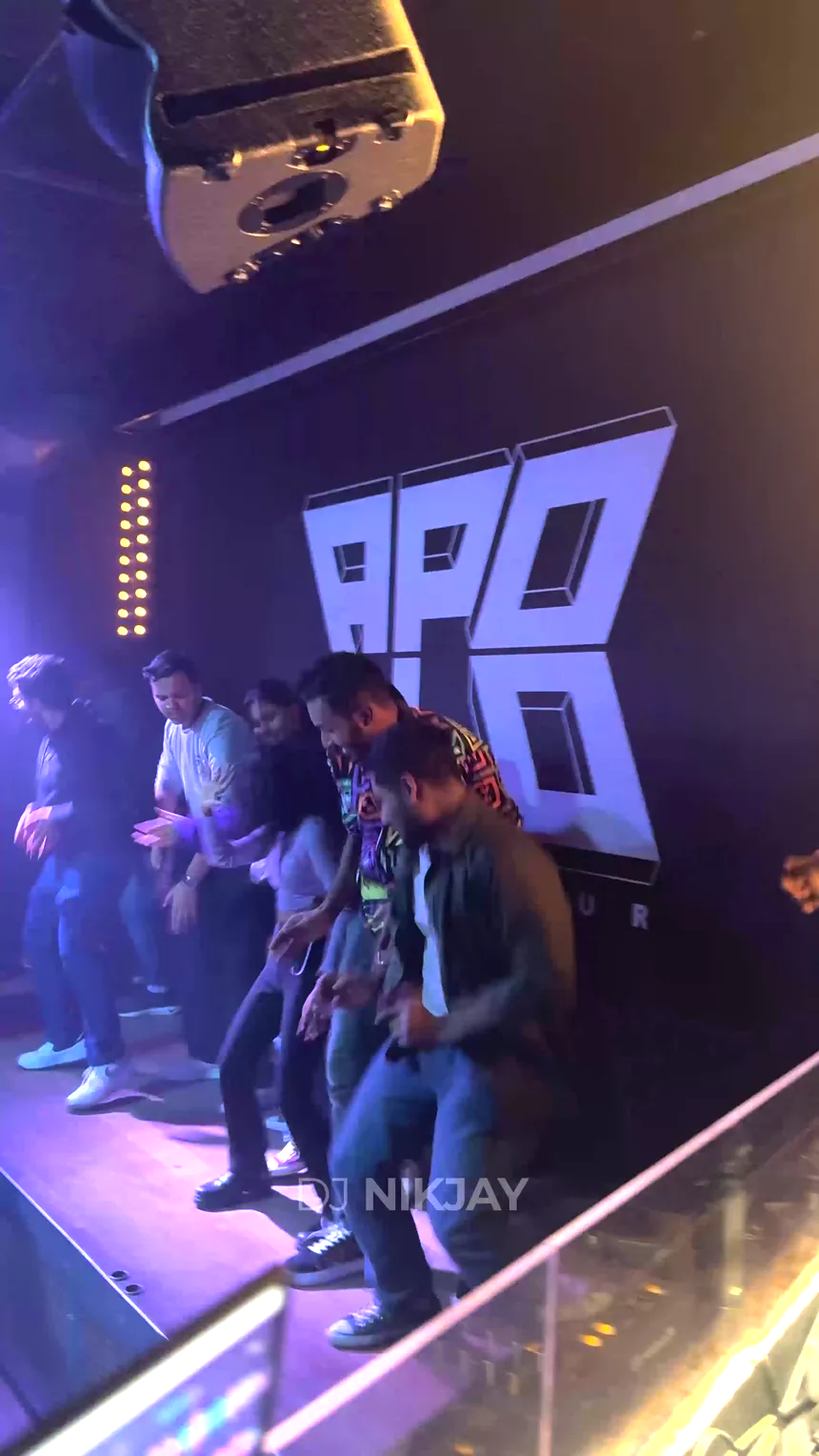 Dance-floor performance at the Bollybeats showcase
